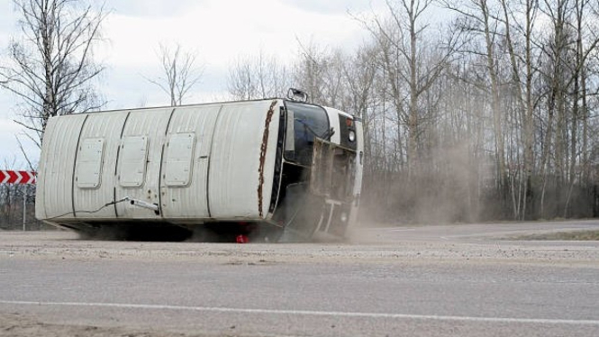 Illustration of Bus accident (iStock)