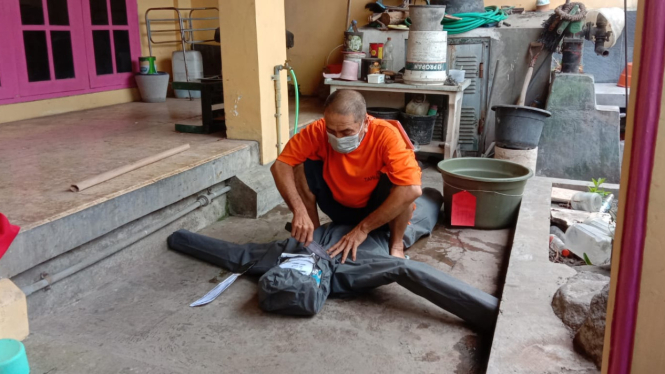 Rekonstruksi pembunuhan dan mutilasi di Jalan Serayu, Kota Malang