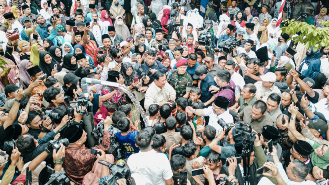 Menhan Prabowo Resmikan 15 Titik Air di Bangkalan