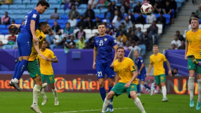 Australia vs Uzbekistan di Piala Asia 2023