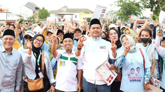 Relawan Samawi Apel di Bekasi