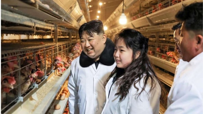 Kim Jong Un kunjungi peternakan ayam