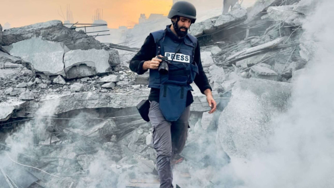  jurnalis foto independen Palestina