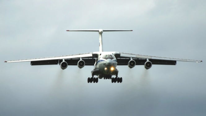 VIVA Militer: Pesawat Ilyushin Il-76 militer Rusia