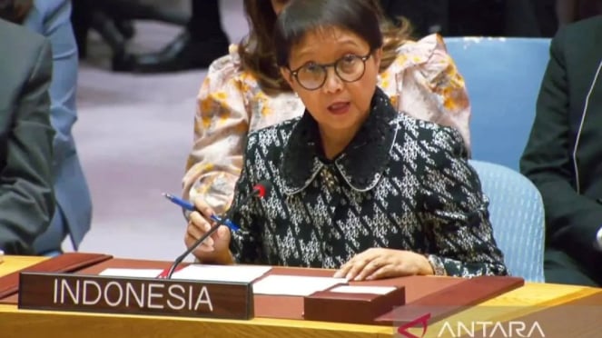 Innenminister Retno Marsudi (ANTARA/Yashinta Difa)