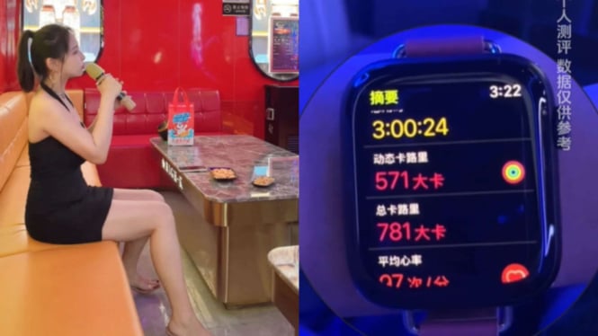 Karaoke jadi tren diet menurunkan berat badan di China.