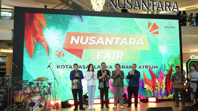 Pembukaan Nusantara Fair di Kota Kasablanka Mall