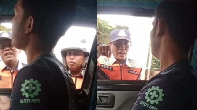 Viral Video Dishub Ngotot Periksa Surat Kendaraan di Jalan