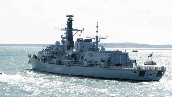 VIVA Militer: VIVA Militer: Kapal perang Angkatan Laut Inggris HMS Argyll (F231)