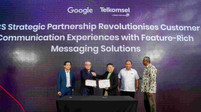 Kemitraan Telkomsel dan Google.