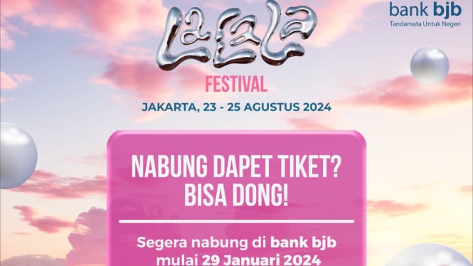 bank bjb memberikan promo tiket LaLaLa Festival bagi para nasabah