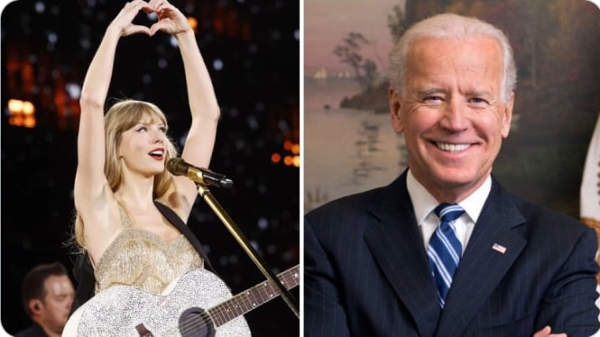 Joe Biden dan Taylor Swift (Doc: X)