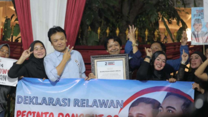 Deklarasi relawan Prabowo-Gibran