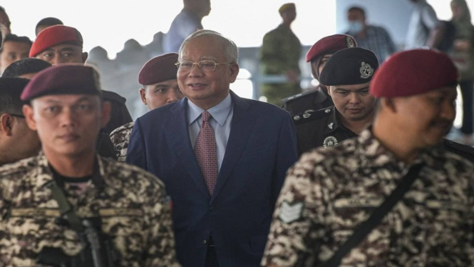Mantan PM Malaysia Najib Razak divonis kasus korupsi