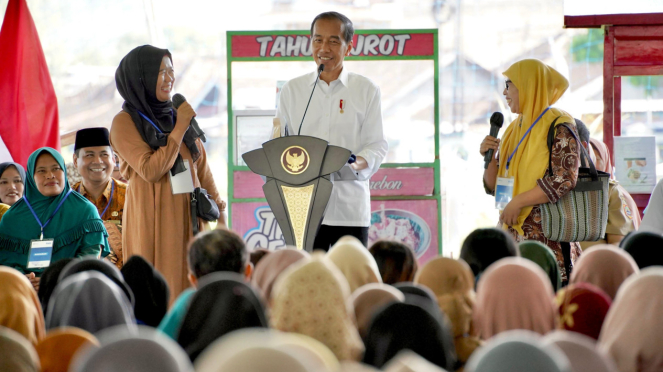 Jokowi temui Nasabah PNM Mekaar