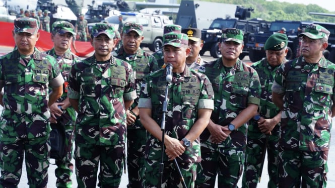 Panglima TNI Agus Subiyanto Tunjuk 5 Pangdam Baru dalam Langkah Pemberantasan Terorisme