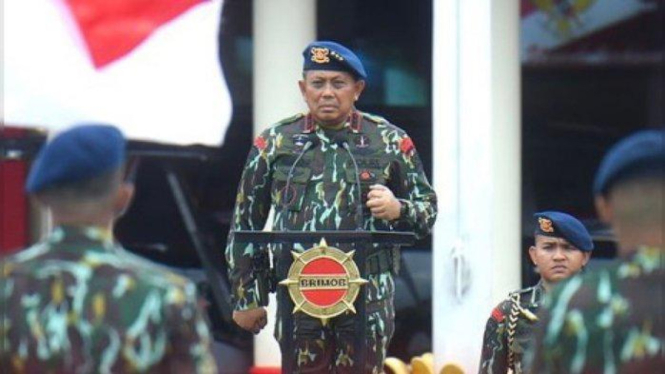 Komandan Korps Brigade Mobile (Dankor Brimob) Komjen Anang Revandoko