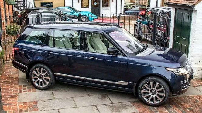 Range Rover yang pernah digunakan Ratu Elizabeth II