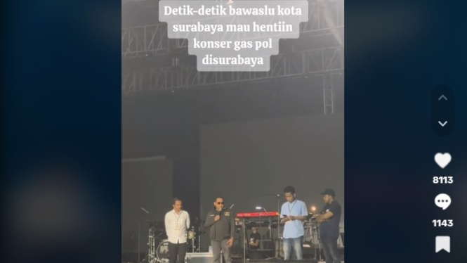 Bawaslu kota Surabaya mau hentikan konser gaspol