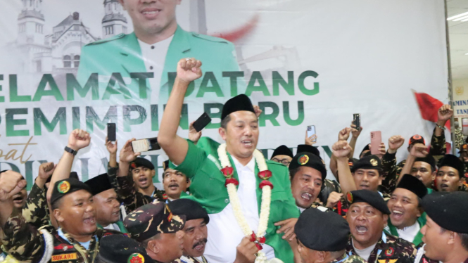 Ketua Umum GP Ansor Addin Jauharuddin