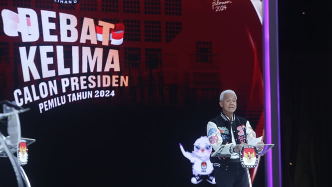 Ganjar Pranowo, Debat Kelima Calon Presiden Pemilu 2024