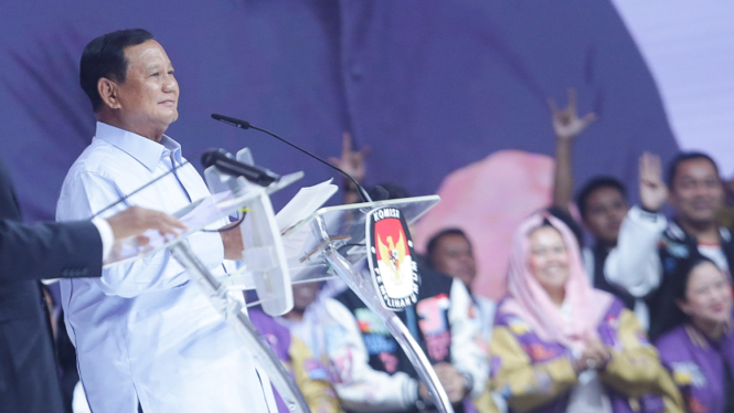 Prabowo Subianto, Debat Kelima Calon Presiden Pemilu 2024