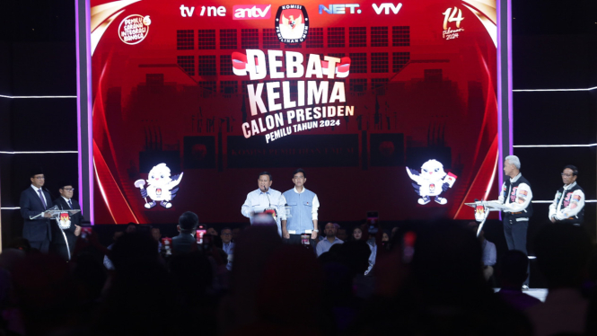 Debat Kelima Calon Presiden Pemilu 2024