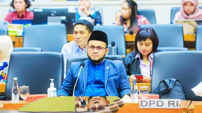 Anggota DPD RI, Ust Dedi Iskandar Batubara.(istimewa/VIVA)