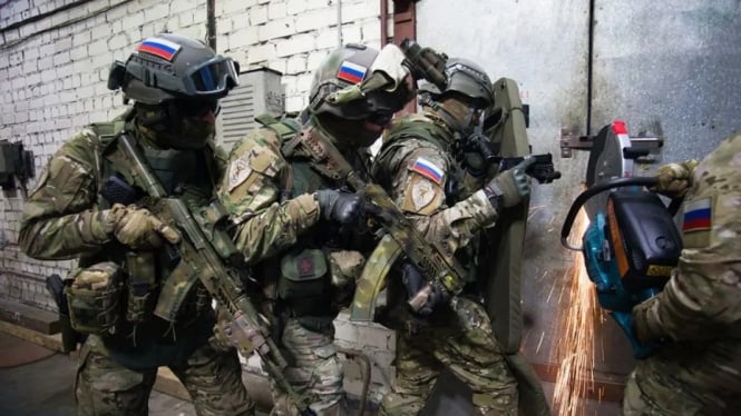 VIVA Militer: Pasukan intelijen Rusia