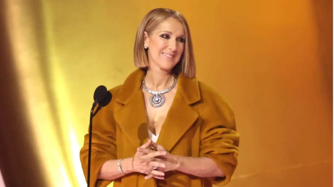 Celine Dion At Grammy Awards