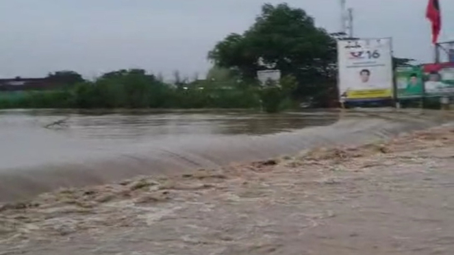 Penampakan Banjir Bandang Di Grobogan, Jalanan Terputus-Ribuan Rumah ...