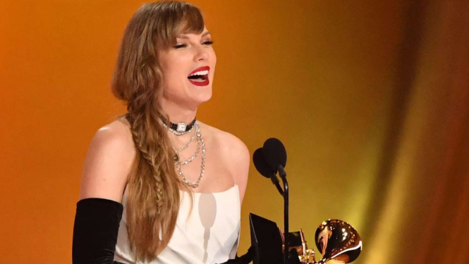 Taylor Swift di Grammy Awards 2024