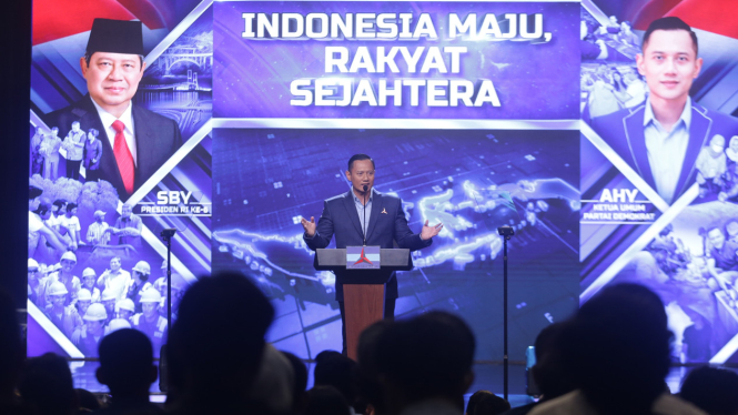 Pidato Politik Ketum Partai Demokrat Agus Harimurti Yudhoyono (AHY) 