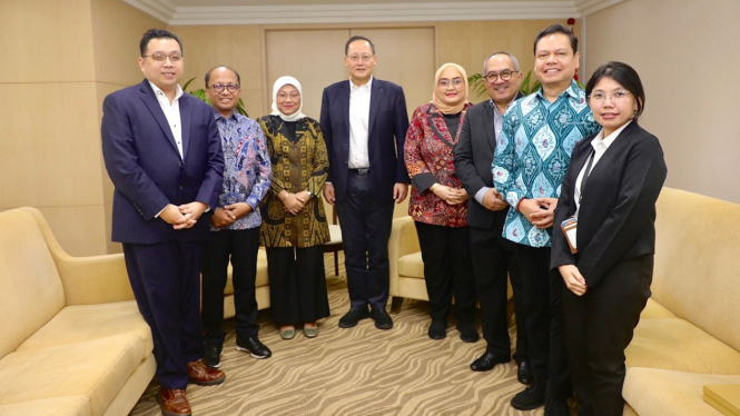 Pertemuan dengan Menteri Tenaga Kerja Singapura