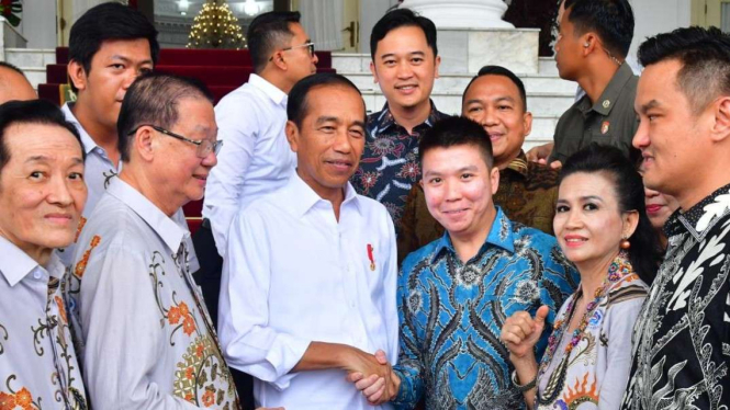 PSMTI Diterima Presiden Jokowi di Istana