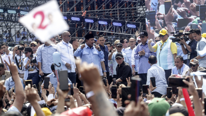 Prabowo Subianto-Gibran, a grande campanha do Partido Popular por uma Indonésia progressista