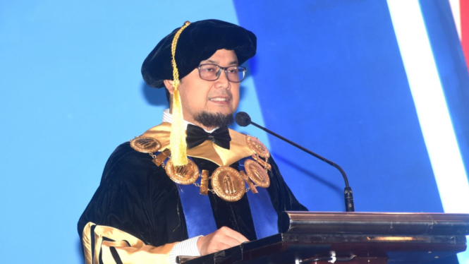 Rektor Universita Mercu Buana, Prof. Dr. Andi Adriansyah. M. Eng