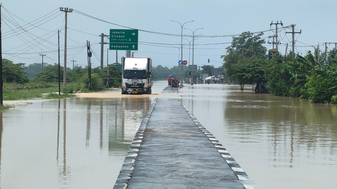 Banjir, Akses Gerbang Tol Kertajati, Kabupaten Majalengka