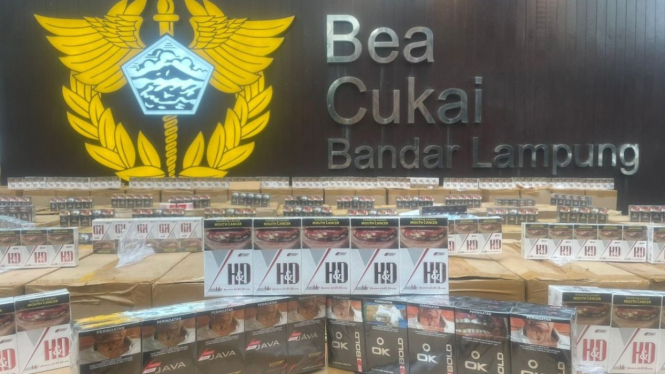 Bea Cukai sita rokok ilegal