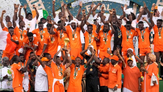 Timnas Pantai Gading juara Piala Afrika 2023