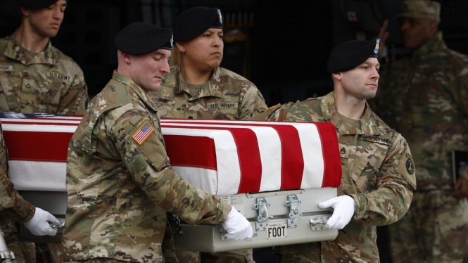 VIVA Militer: Proses pemakaman tentara Amerika Serikat
