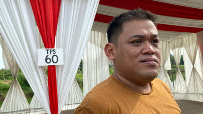 Ketua TPS 060 Jakarta Selatan, Ahmad Subai tempat Anies melakukan pencoblosan besok