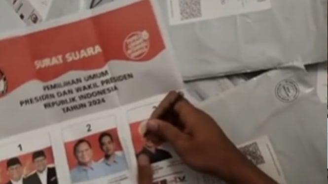 Surat Suara Pemilu 2024 Dicoblos Ilegal di Malaysia