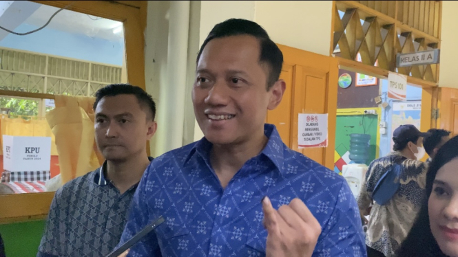 Ketua Umum Partai Demokrat (PD), Agus Harimurti Yudhoyono (AHY) mengatakan akan hadir dalam acara Pidato Prabowo di Istora Senayan Jakarta Pusat usai pencoblosan hari ini, Rabu 14 Februari 2024. 