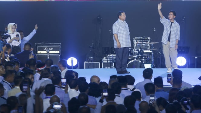 Pidato pasangan Prabowo-Gibran Mengawal Suara Rakyat