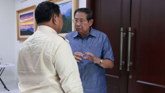 Prabowo Silaturahmi ke SBY di Cikeas, Demokrat: Pertemuan Konstruktif 2 Negarawan