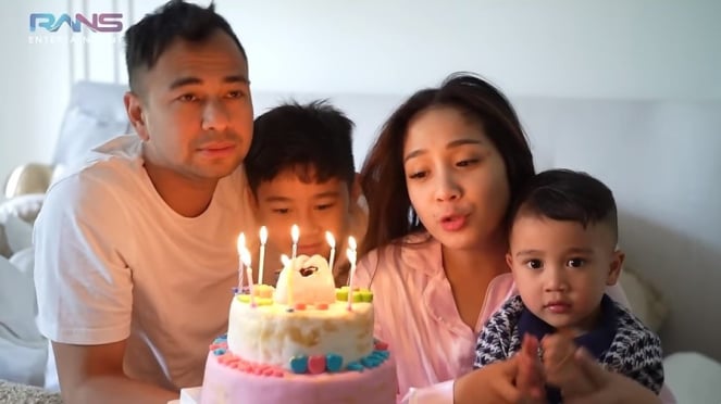 Raffi Ahmad y la familia de Nagita Slavina