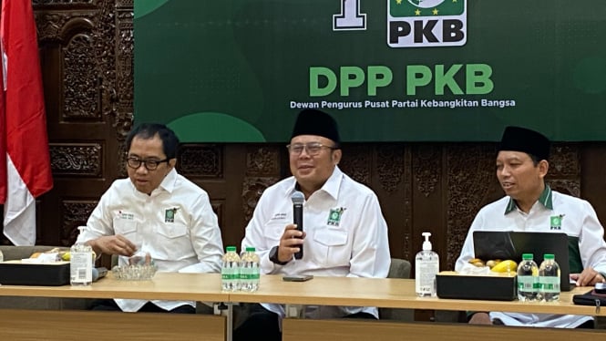 Ketua Fraksi PKB di DPR RI Cucun Ahmad Syamsurijal di DPP PKB, Jakarta Pusat