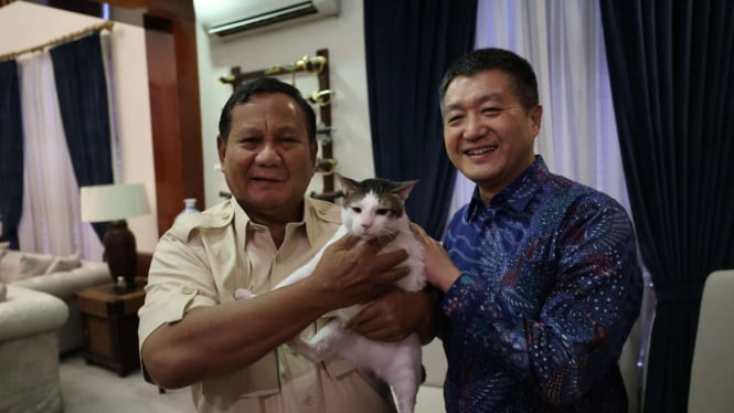 Prabowo Terima Ucapan Selamat dari Dubes China di Kertanegara