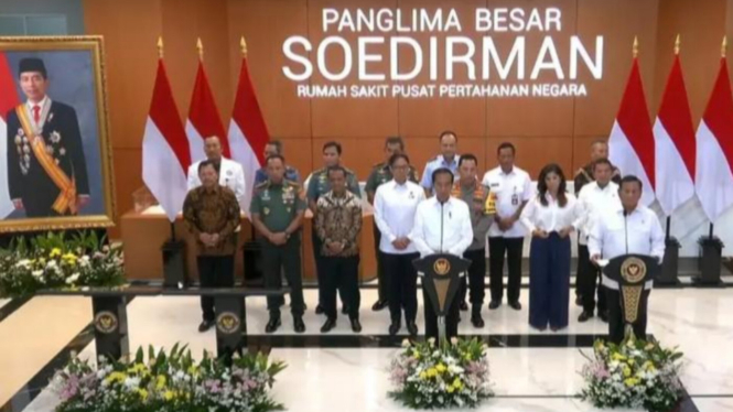 Presiden Jokowi meresmikan RSPPN Soedirman